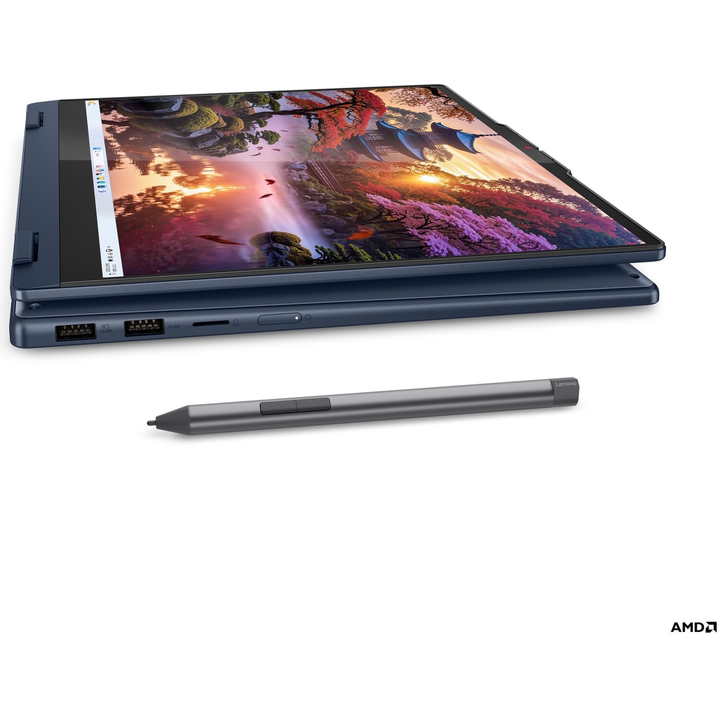 Lenovo IdeaPad 5 2-in-1 14AKP10 83KT004STR Ryzen AI 7 350 16 GB 1 TB SSD Radeon 860M 14" WUXGA İkisi Bir Arada Notebook - Görsel 8