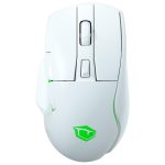 Monster Pusat Reflex Ultra Beyaz RGB Şarjlı Optik Kablosuz Oyuncu Mouse 16000 Dpı 400 IPS Yüksek Performanslı Beyaz