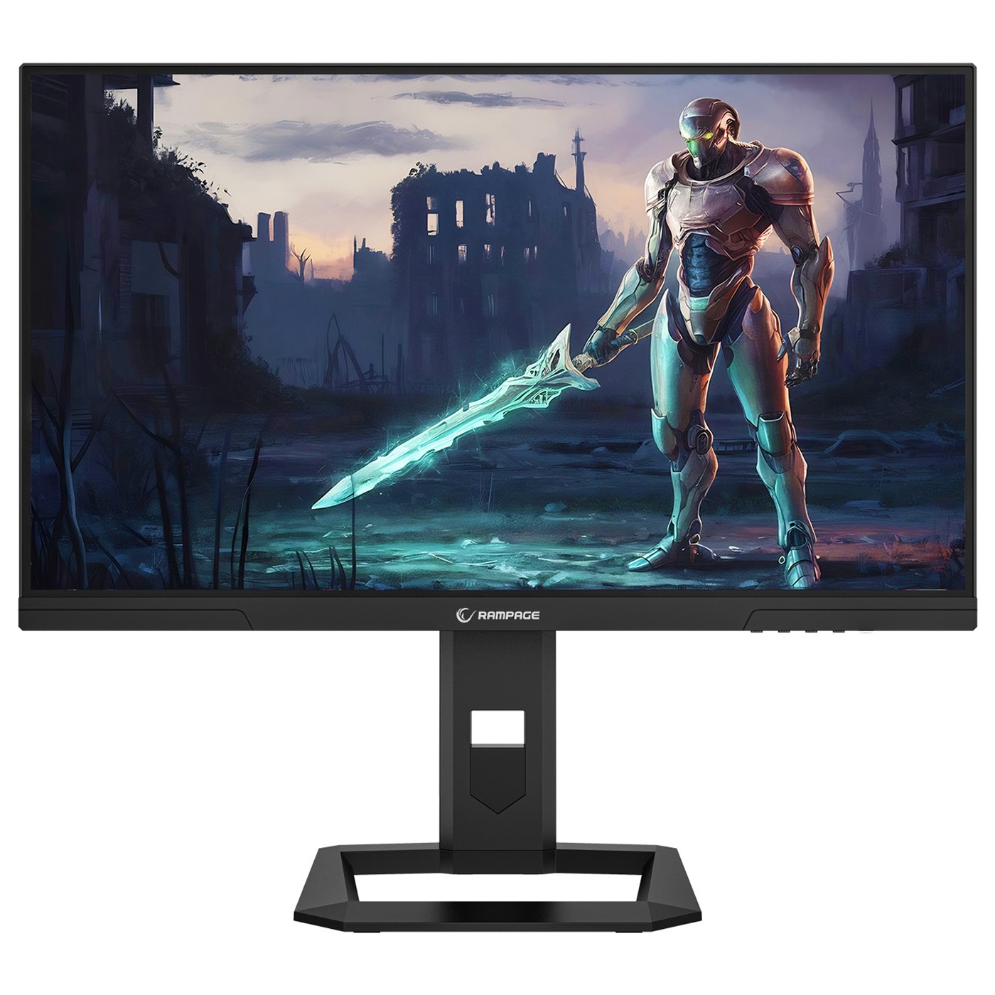 Rampage Slice SL27F275Q 27" 1 ms 2K Pivot IPS 275 Hz Oyuncu Monitörü Fast IPS QHD HDR400 Siyah Flat - Görsel 5