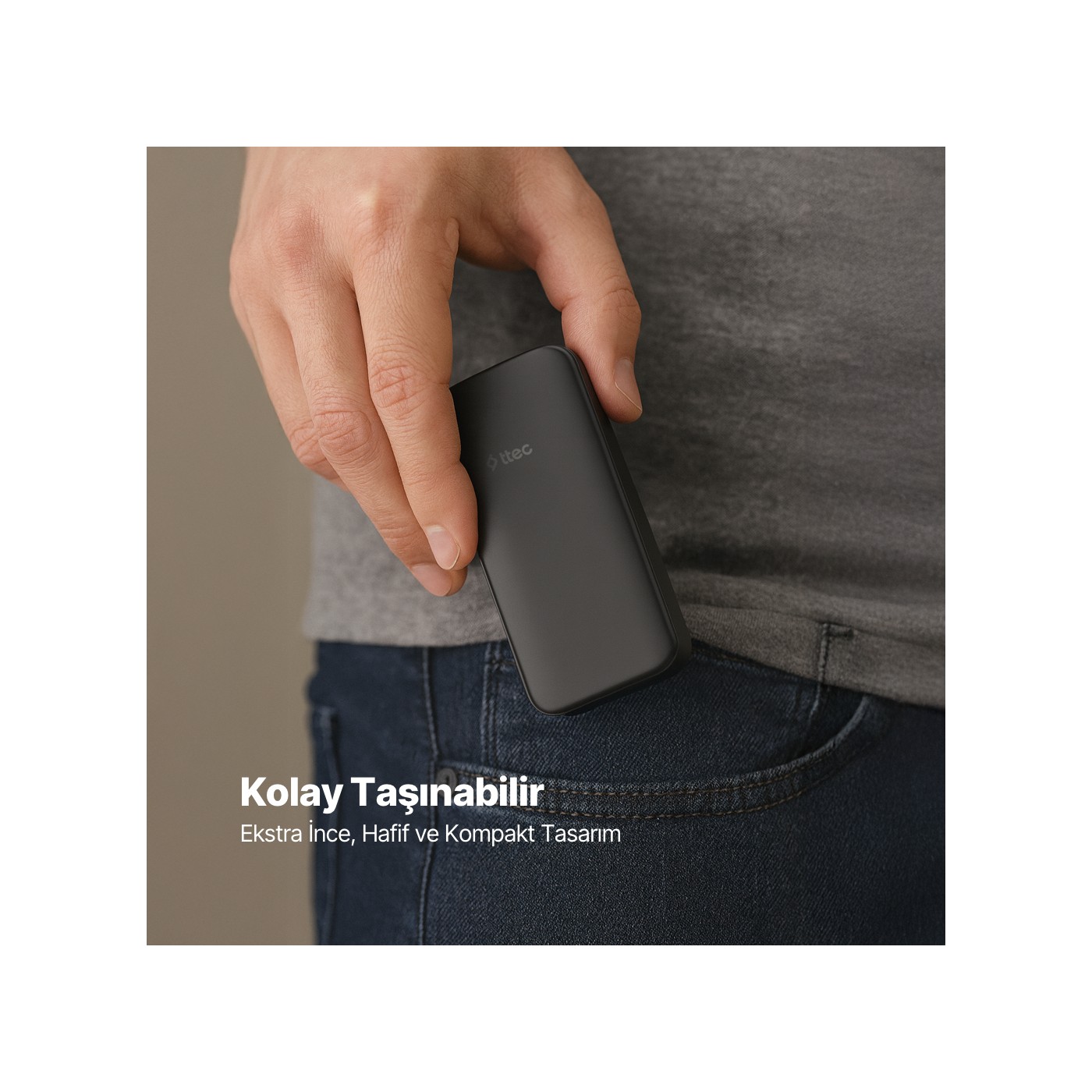 Ttec SmartCharger Trio GaN 2SCG06S 65 W Hızlı Şarj Adaptörü Pd Avrupa-Ingiltere-Amerika Uluslararası İnce Tasarımlı Seyahat Şarj Kiti Siyah - Görsel 5