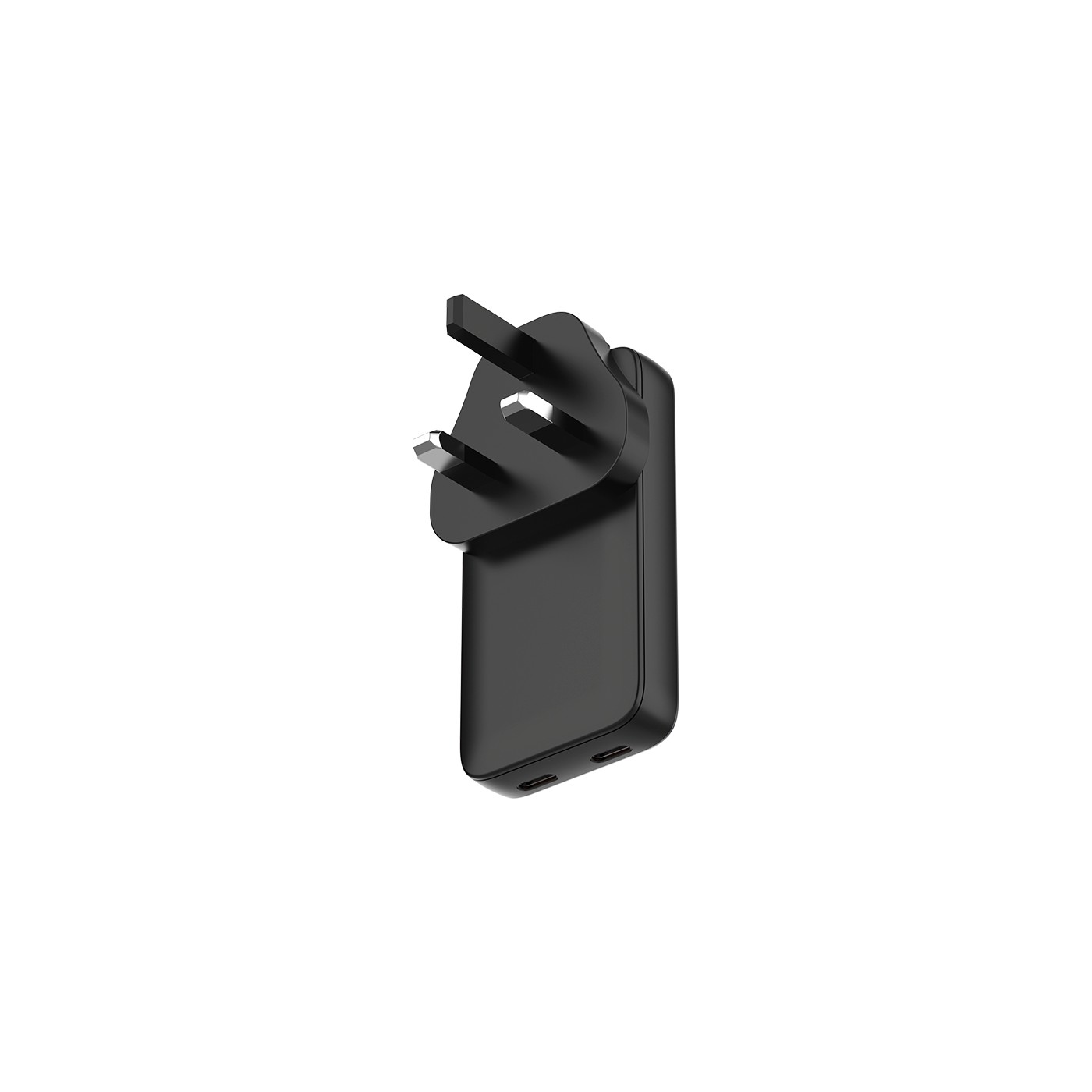 Ttec SmartCharger Trio GaN 2SCG06S 65 W Hızlı Şarj Adaptörü Pd Avrupa-Ingiltere-Amerika Uluslararası İnce Tasarımlı Seyahat Şarj Kiti Siyah - Görsel 8