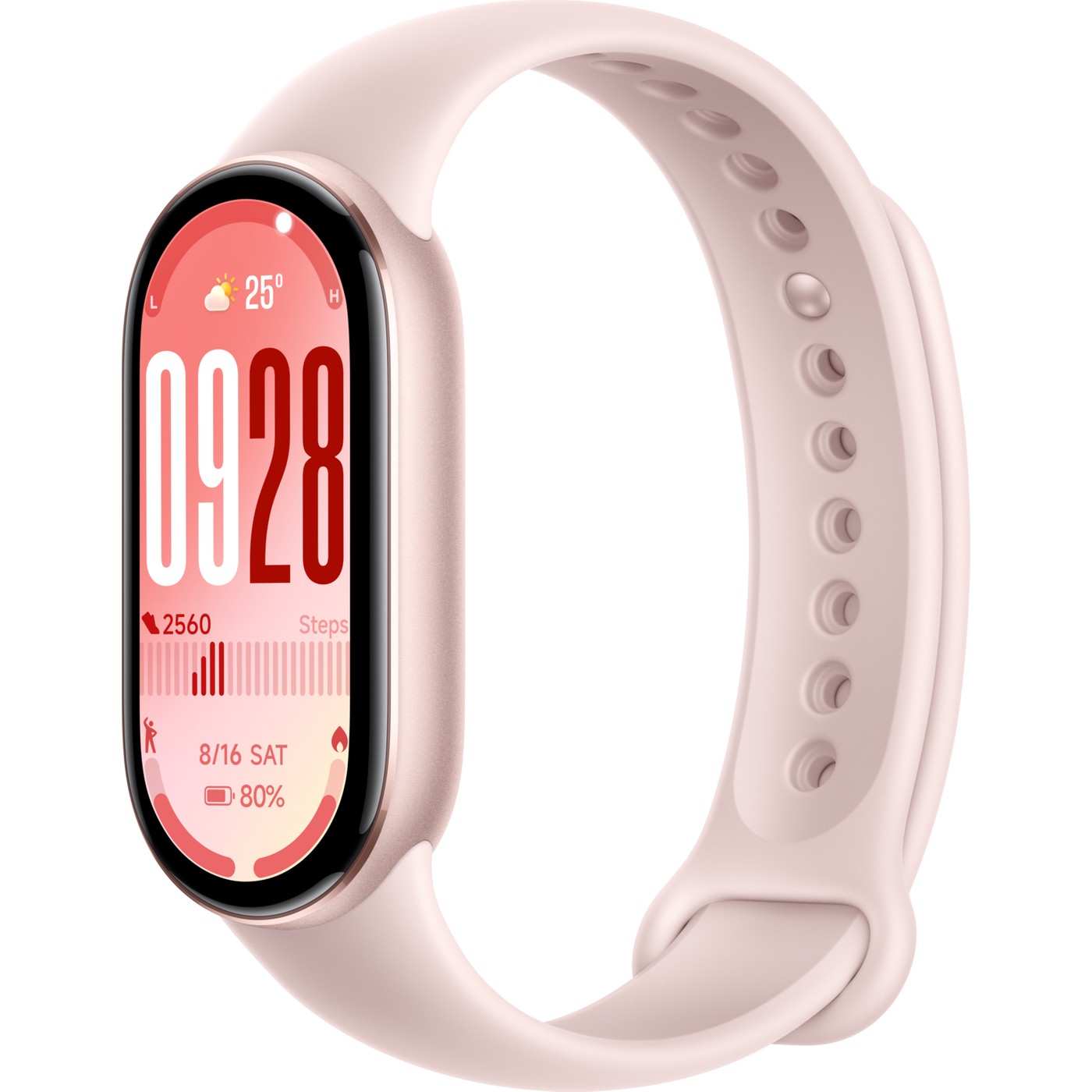 Xiaomi Smart Band 10 Pembe Mystic Rose Akıllı Bileklik - Görsel 2