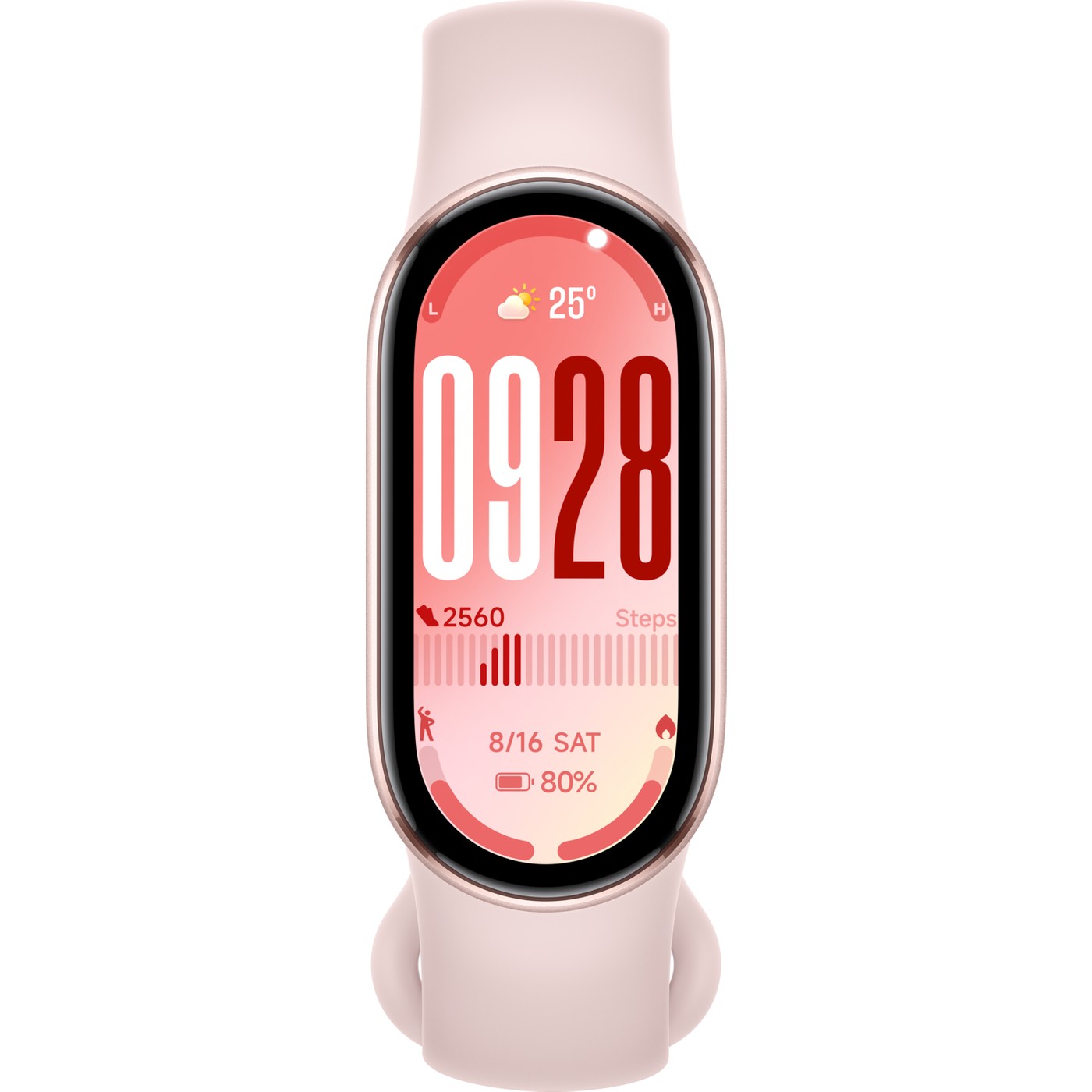 Xiaomi Smart Band 10 Pembe Mystic Rose Akıllı Bileklik - Görsel 4