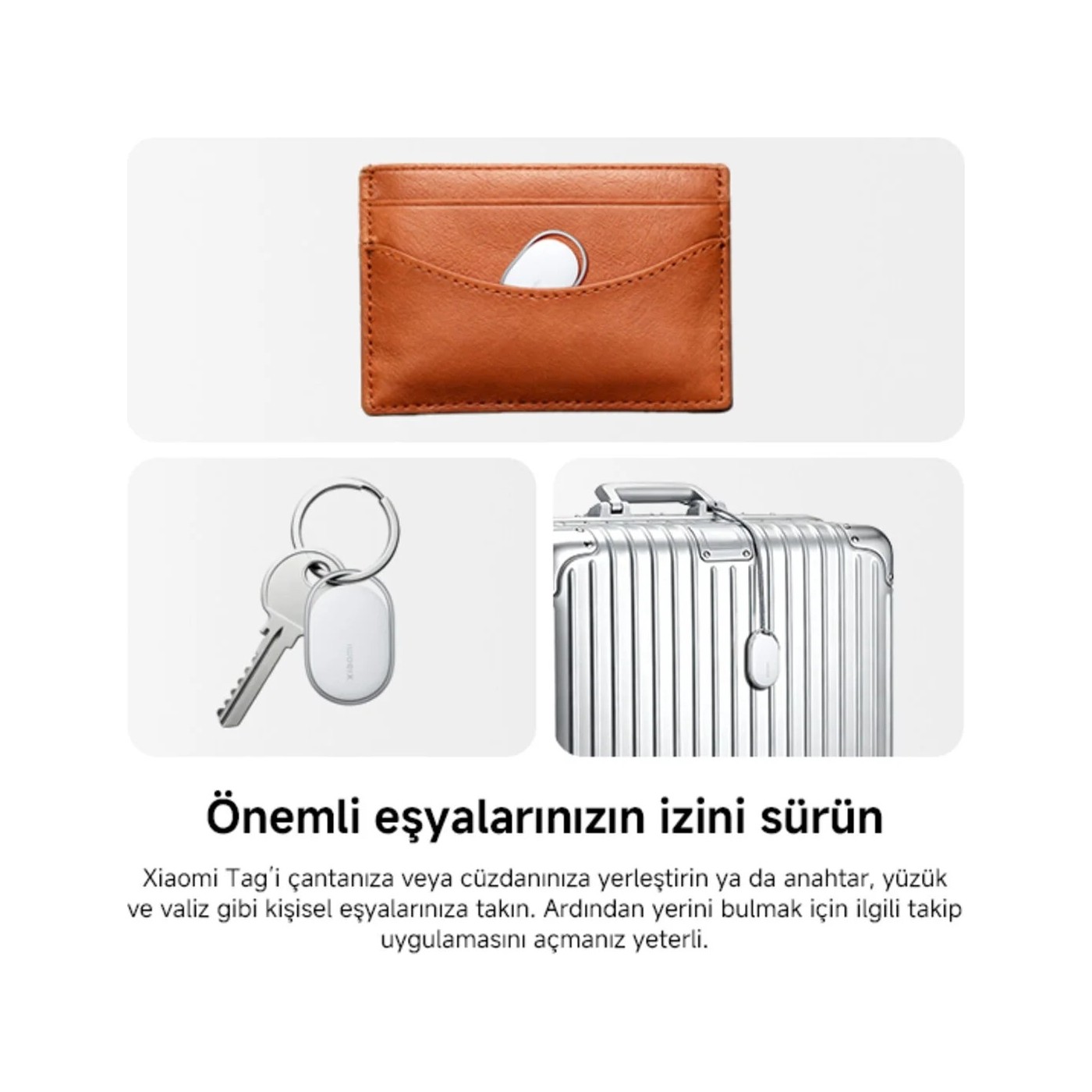 Xiaomi Tag 4'lü Akıllı Takip Cihazı - Görsel 5