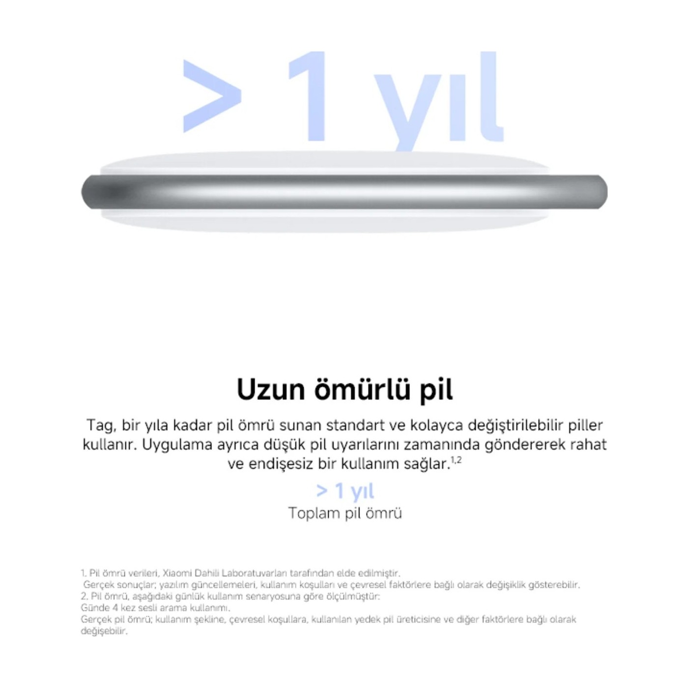 Xiaomi Tag 4'lü Akıllı Takip Cihazı - Görsel 7