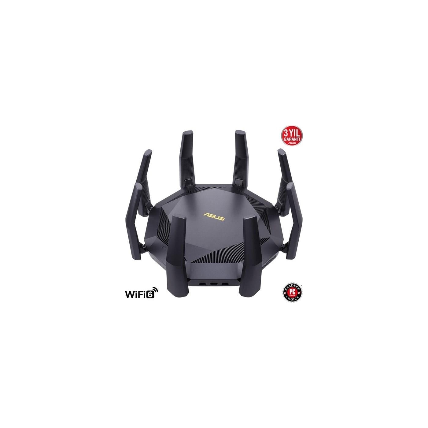 Asus RT-AX89X 8 Port 6000 Mbps Access Point Dual Band Gaming (Oyuncu) Router - Görsel 6