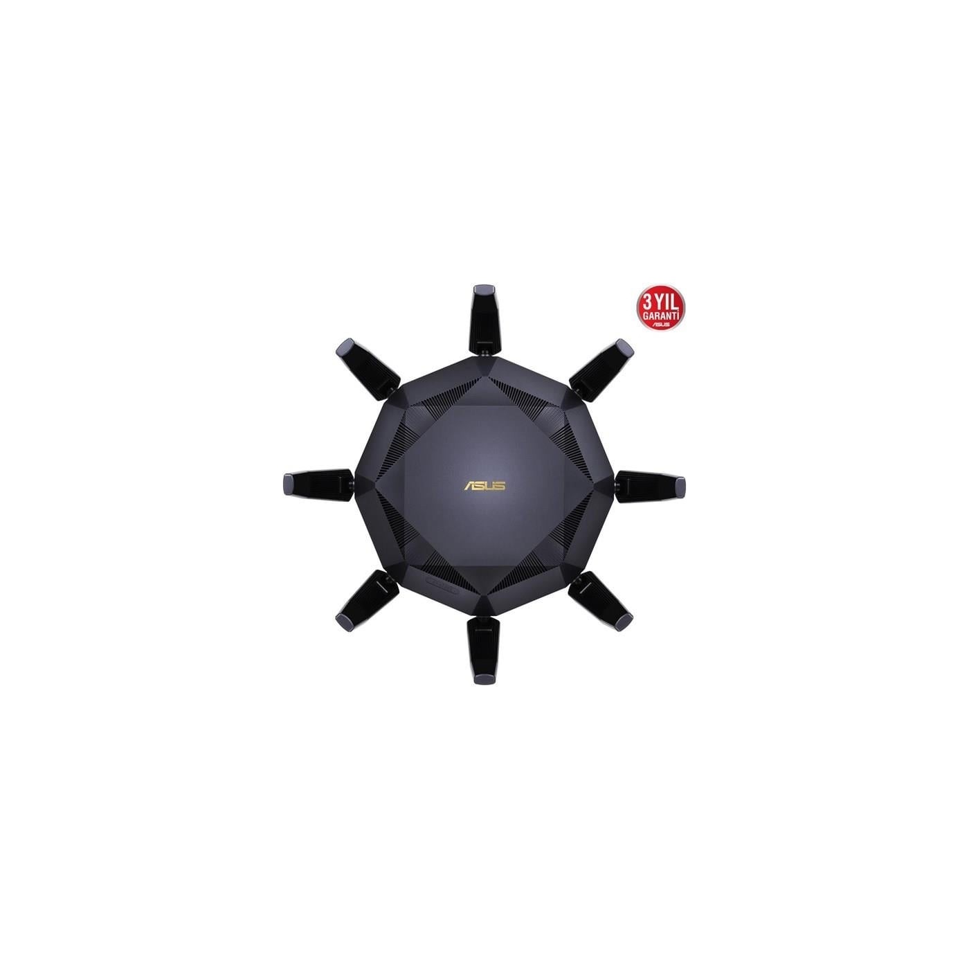 Asus RT-AX89X 8 Port 6000 Mbps Access Point Dual Band Gaming (Oyuncu) Router - Görsel 8