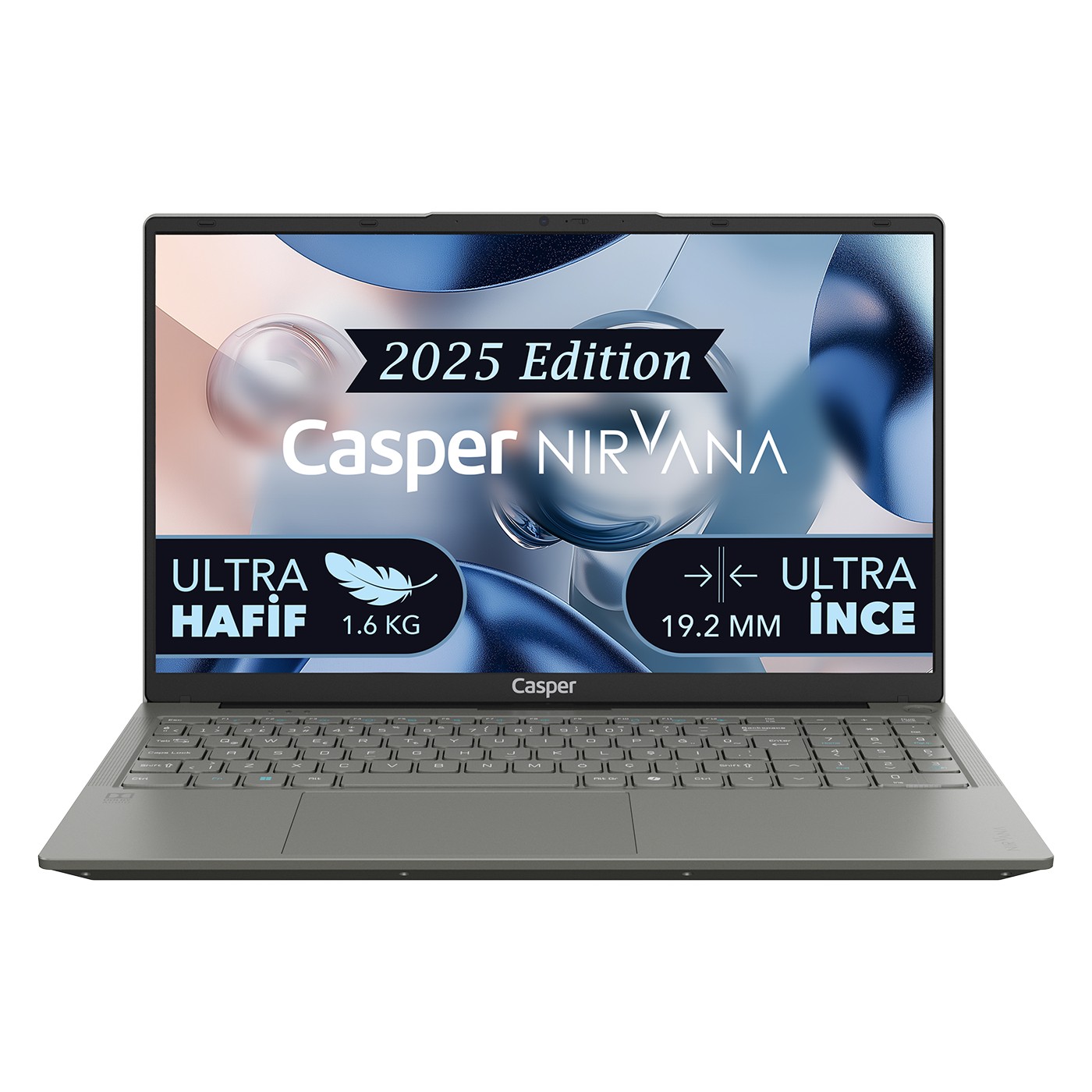 Casper Nirvana X600.7430-BF00X-G-F Ryzen 5 7430U 16 GB 1 TB SSD Radeon Graphics 15.6" Full HD Notebook Laptop