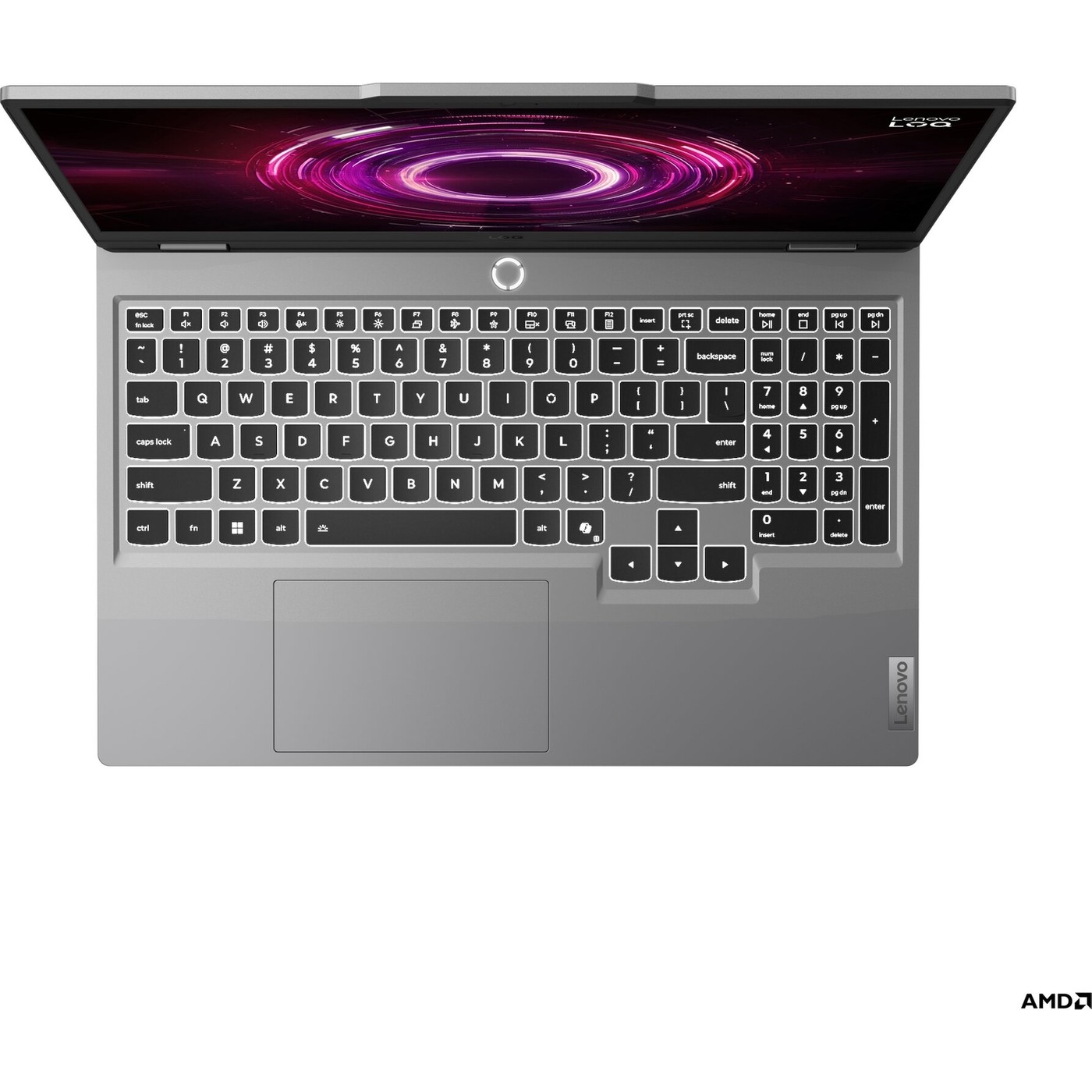 Lenovo LOQ AMD Ryzen 7 250 16GB 512GB SSD RTX5060 FreeDOS 15.6" FHD 144Hz Taşınabilir Bilgisayar 83JG008TTR - 512 GB - 16 GB - Görsel 5