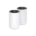 TP-Link Deco PX50 3000 Mbps 2'li Router Wi-Fi 6 Powerline & Mesh Sistemi | AX3000 Mbps Hız | Fiber Uyumlu | Çift Bant | AI-Roaming | Gigabit Port | 150 Cihaz | 460 m² | WPA3 | Mobil Uygulama ile Kolay Kurulum