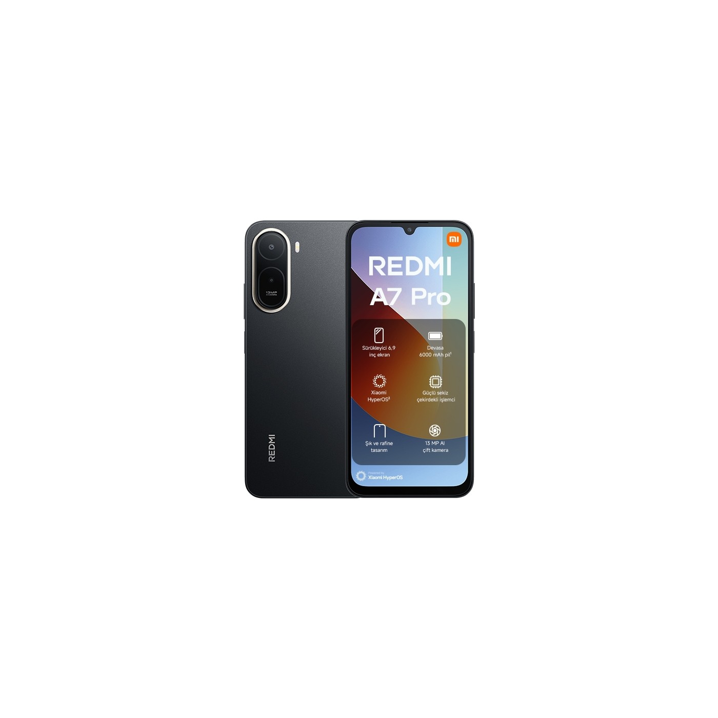 Xiaomi Redmi A7 Pro 128 GB 4 GB Ram Siyah (Xiaomi Türkiye Garantili)